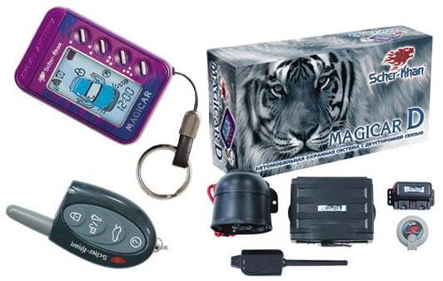 Автосигнализация Scher-Khan Magicar D с установкой – 11000 рублей.